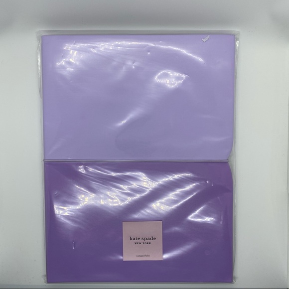Kate Spade New York Purple Notepad Folio